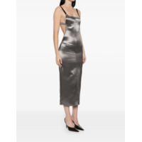 Midi Dress Metal Grey