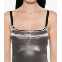 Midi Dress Metal Grey