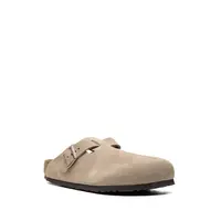 BOSTON SOFT FOOTBED SUEDE LEATHER UNISEX TAUPE