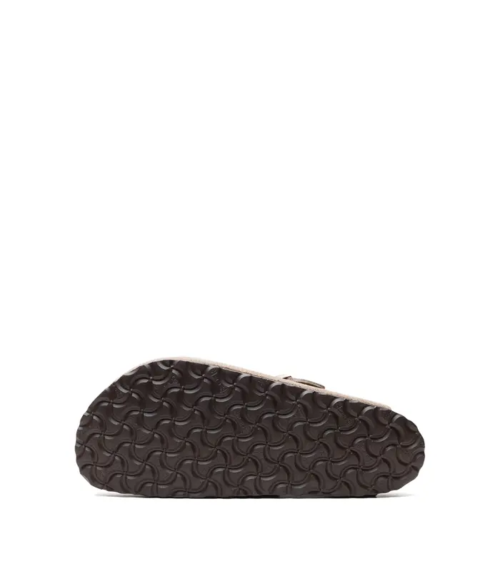 BOSTON SOFT FOOTBED SUEDE LEATHER UNISEX TAUPE