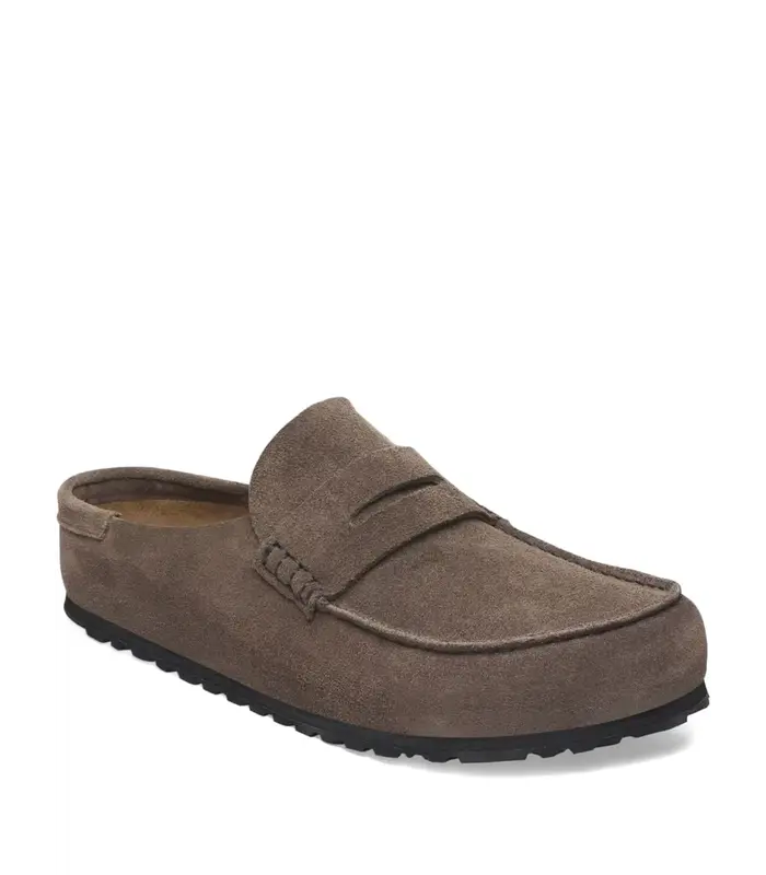 NAPLES WRAPPED SUEDE LEATHER UNISEX CONCRETE GRAY