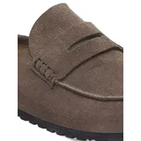 NAPLES WRAPPED SUEDE LEATHER UNISEX CONCRETE GRAY