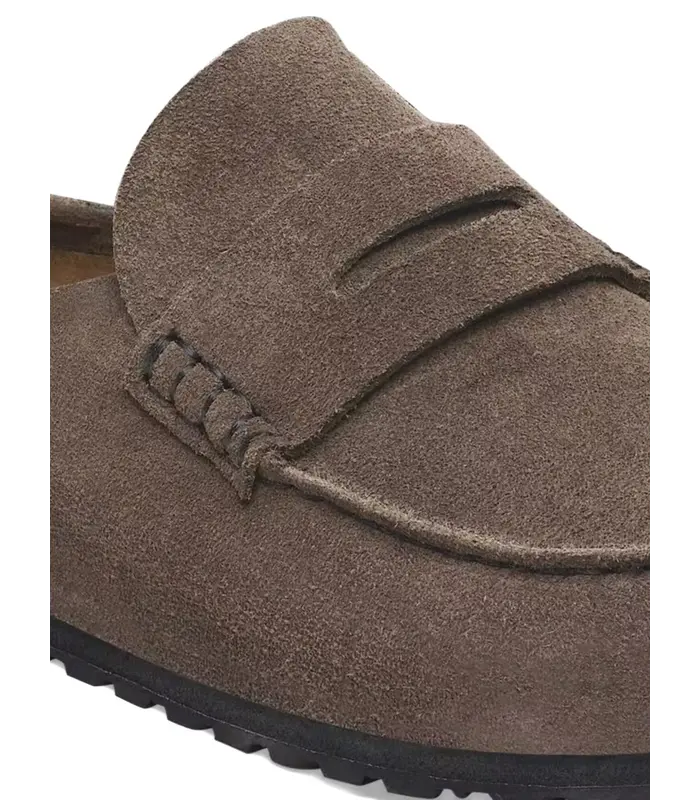 NAPLES WRAPPED SUEDE LEATHER UNISEX CONCRETE GRAY