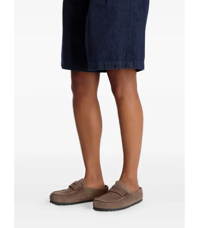 NAPLES WRAPPED SUEDE LEATHER UNISEX CONCRETE GRAY