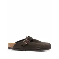 BOSTON SOFT FOOTBED SUEDE LEATHER UNISEX MOCHA