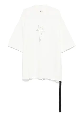 RICK OWENS DRKSHDW t-shirt tommy t milk/pearl