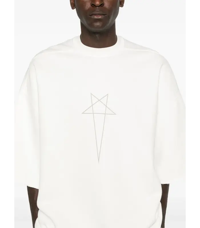 T-SHIRT TOMMY T MILK/PEARL