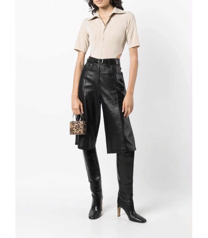 BIPEDS BODY BLOUSES SHORT SLEEVE CHAMPAGNE