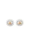 VIVIENNE WESTWOOD ANNIA EARRINGS PLATINUM / GOLD / WHITE