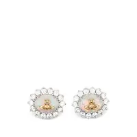 ANNIA EARRINGS PLATINUM / GOLD / WHITE