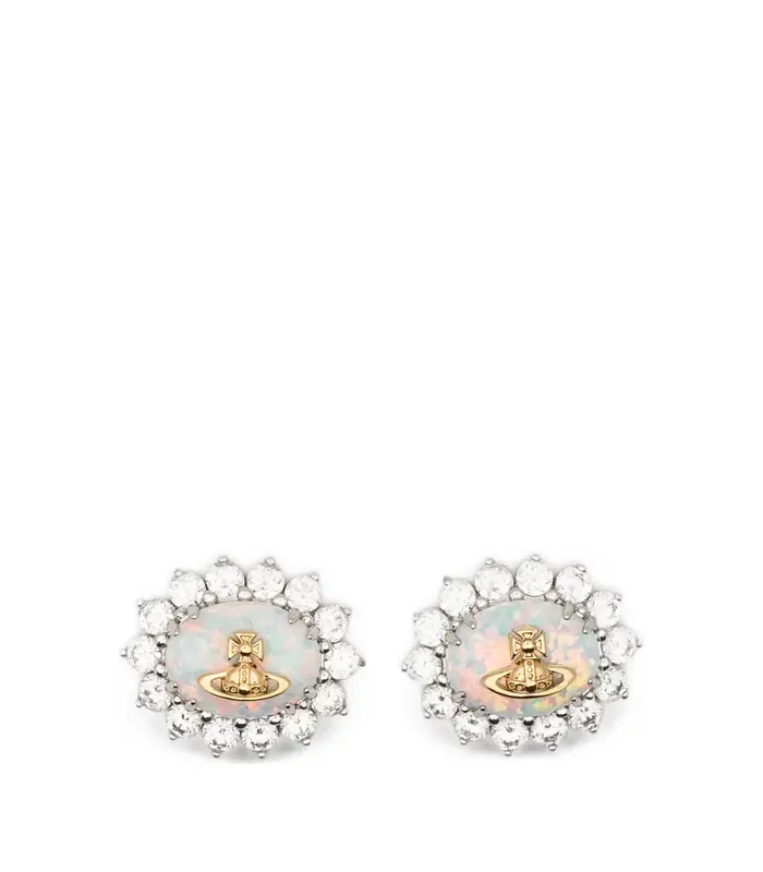 ANNIA EARRINGS PLATINUM / GOLD / WHITE