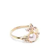 VIVIENNE WESTWOOD FEODORA RING GOLD / CHAMPAGNE CZ / PINK