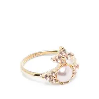 FEODORA RING GOLD / CHAMPAGNE CZ / PINK
