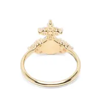 FEODORA RING GOLD / CHAMPAGNE CZ / PINK