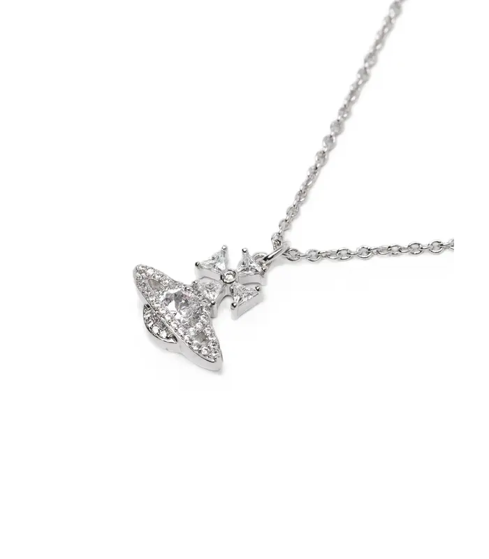 MILA PENDANT PLATINUM / WHITE