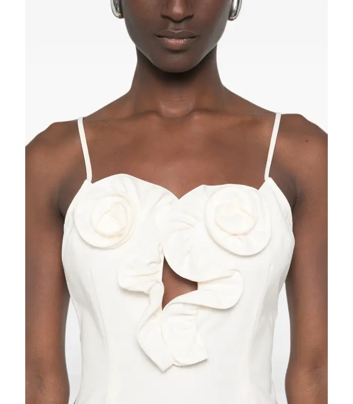 BEACHWEAR 03 DRESS CREAM