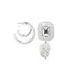 MAGDA BUTRYM EARRINGS 11 RHODIUM