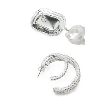 EARRINGS 11 RHODIUM