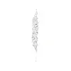 MAGDA BUTRYM NECKLACE 01 RHODIUM