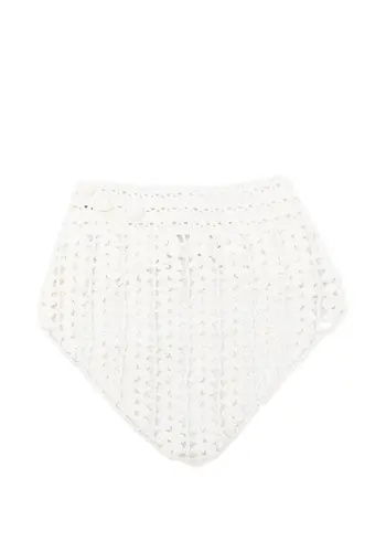 MAGDA BUTRYM scarf 07 white MAGDA BUTRYM scarf 07 white