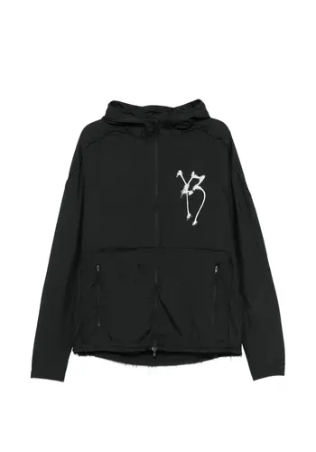 Y-3 m gfx run jkt black