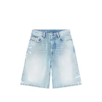 DE-SIRE-SHORT destroyed denim