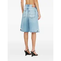 DE-SIRE-SHORT destroyed denim