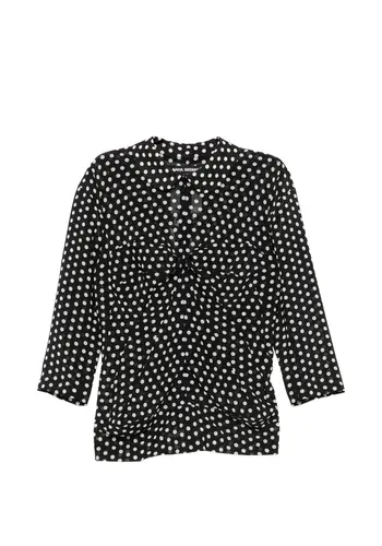JUNYA WATANABE blouse black/white JUNYA WATANABE blouse black/white