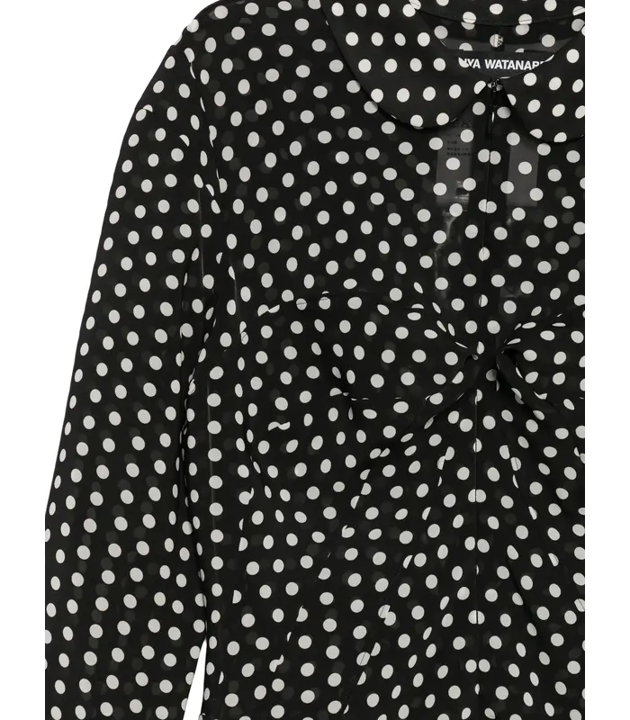 BLOUSE BLACK/WHITE