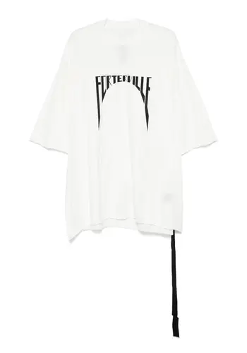 RICK OWENS DRKSHDW t-shirt tommy t milk/black RICK OWENS DRKSHDW t-shirt tommy t milk/black