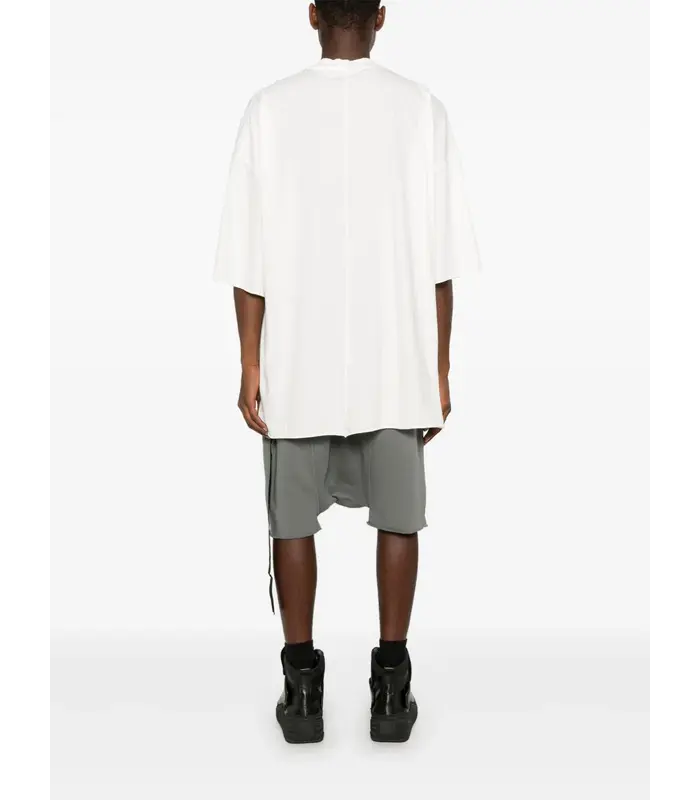 T-SHIRT TOMMY T MILK/BLACK