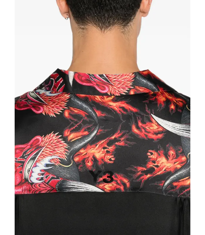 SATIN GFX SHIRT MULTCO