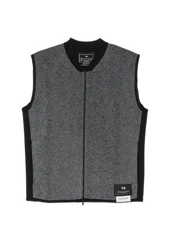 Y-3 m gfx run vest black