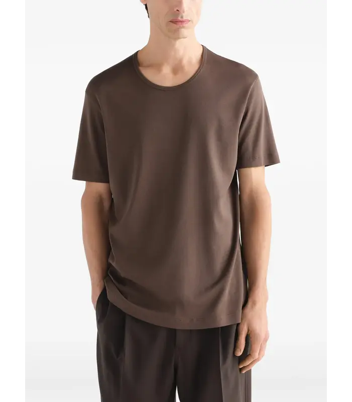 U-NECK TEE CAROB