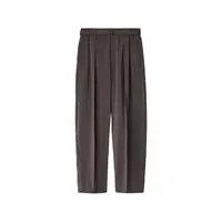 BELTED RELAXED PANTS LICORICE