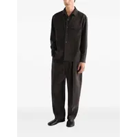 BELTED RELAXED PANTS LICORICE
