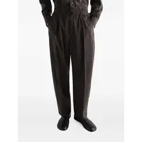 BELTED RELAXED PANTS LICORICE