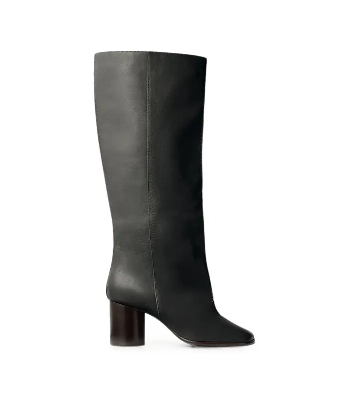 CREASE SLEEVE BOOTS BLACK