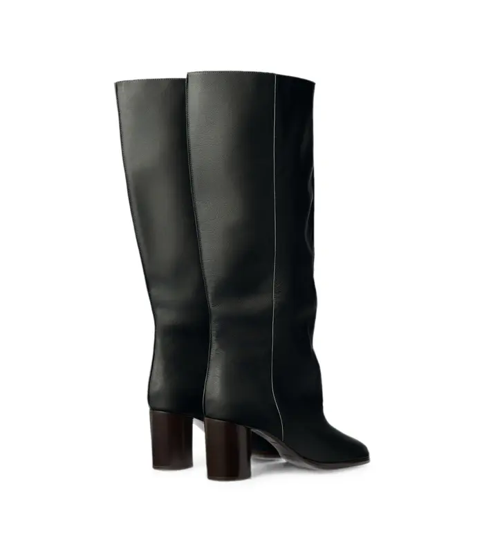 CREASE SLEEVE BOOTS BLACK