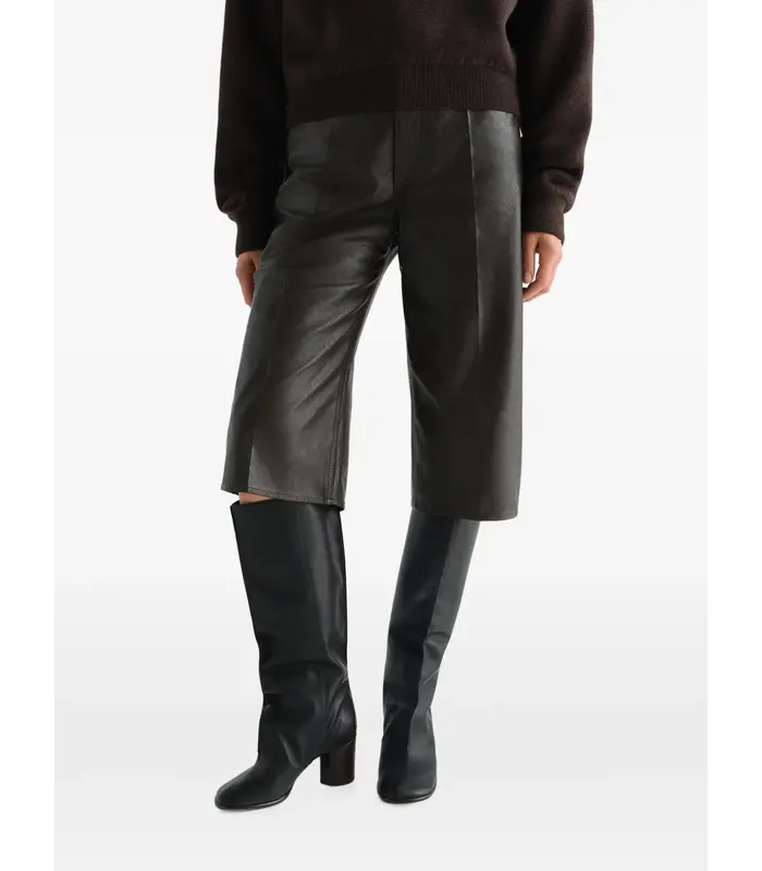 CREASE SLEEVE BOOTS BLACK