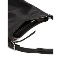 BELTED HOBO BAG DARK CHOCOLATE