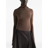 BALLERINA FOULARD TOP CACAO