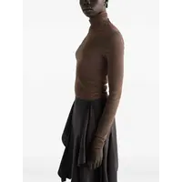 BALLERINA FOULARD TOP CACAO