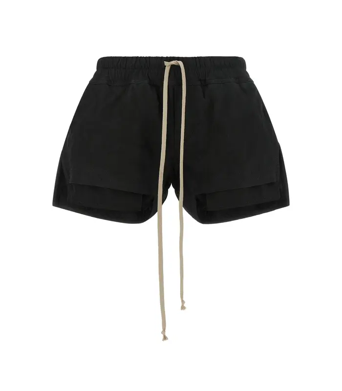 SHORTS IN PELLE FOG BOXERS BLACK