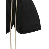 SHORTS IN PELLE FOG BOXERS BLACK