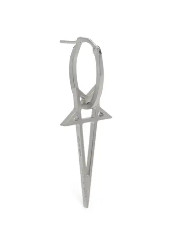 RICK OWENS pentagram earring palladio RICK OWENS pentagram earring palladio