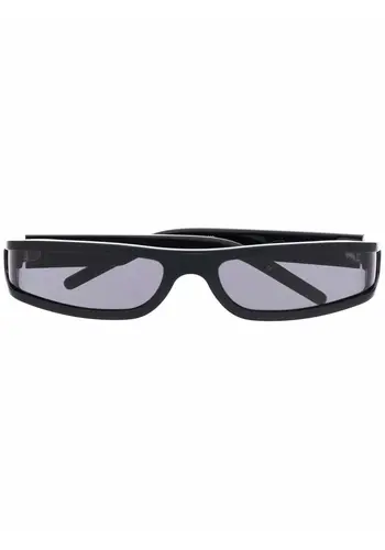 RICK OWENS sunglasses fog black temple/black lens RICK OWENS sunglasses fog black temple/black lens