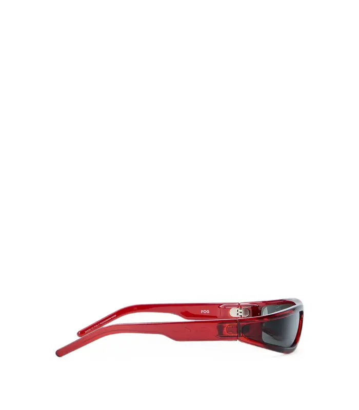 SUNGLASSES FOG BLOOD TEMPLE/BLACK LENS