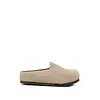 BIRKENSTOCK AMSTERDAM WRAPPED SUEDE LEATHER UNISEX TAUPE