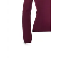HIGH NECK LONG SLEEVE JUMPER RED